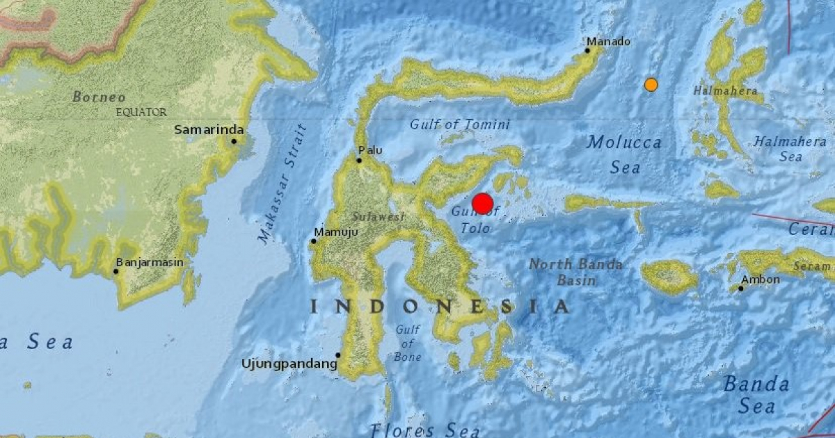 Localización de donde ocurrió el sismo de este viernes © Twitter/ RT