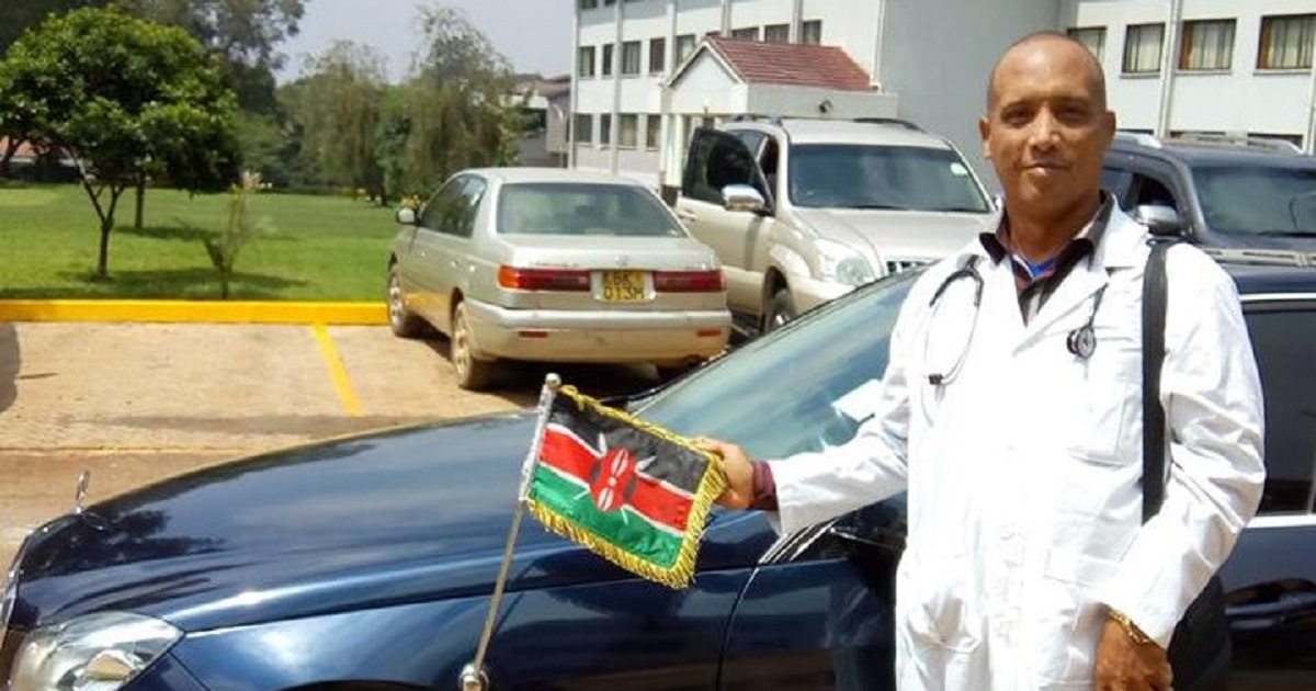 Assel Herrera Correa, uno de los médicos secuestrados en Kenia. © Facebook / Assel Herrera Correa