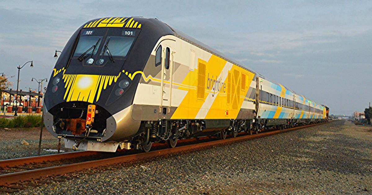 Tren de alta velocidad de Florida. © Wikimedia Commons