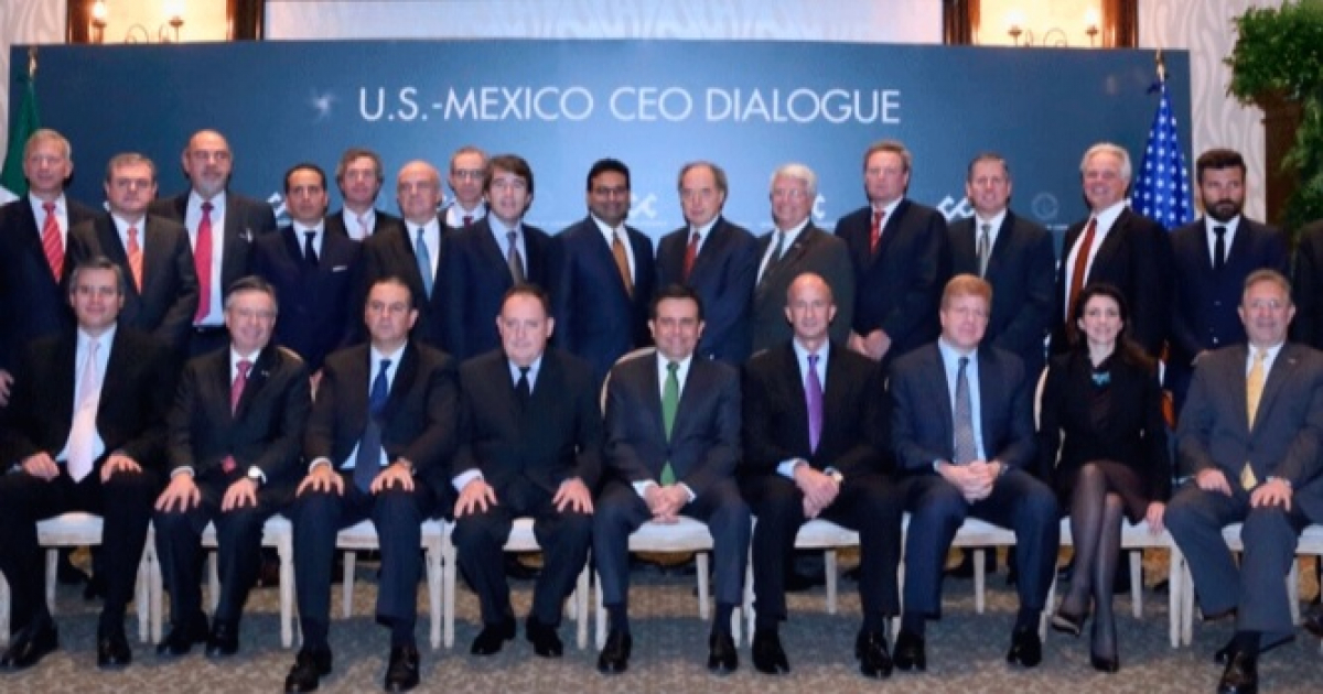 US-Mexico CEO Dialogue. © Aginformación