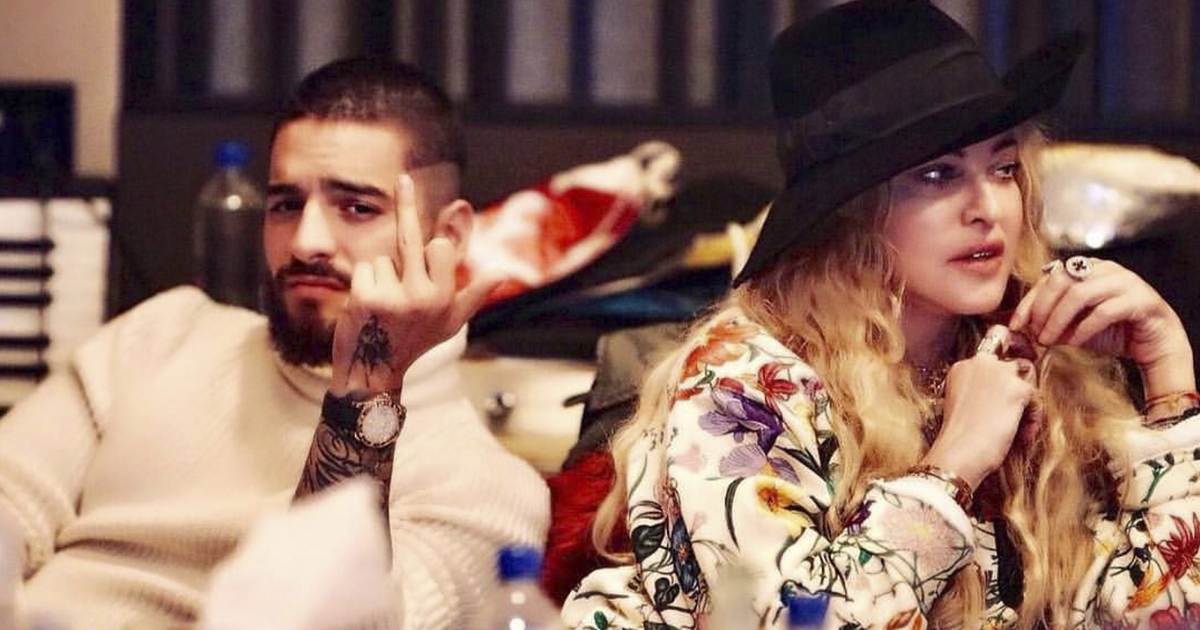 Madonna y Maluma © Instagram / Maluma