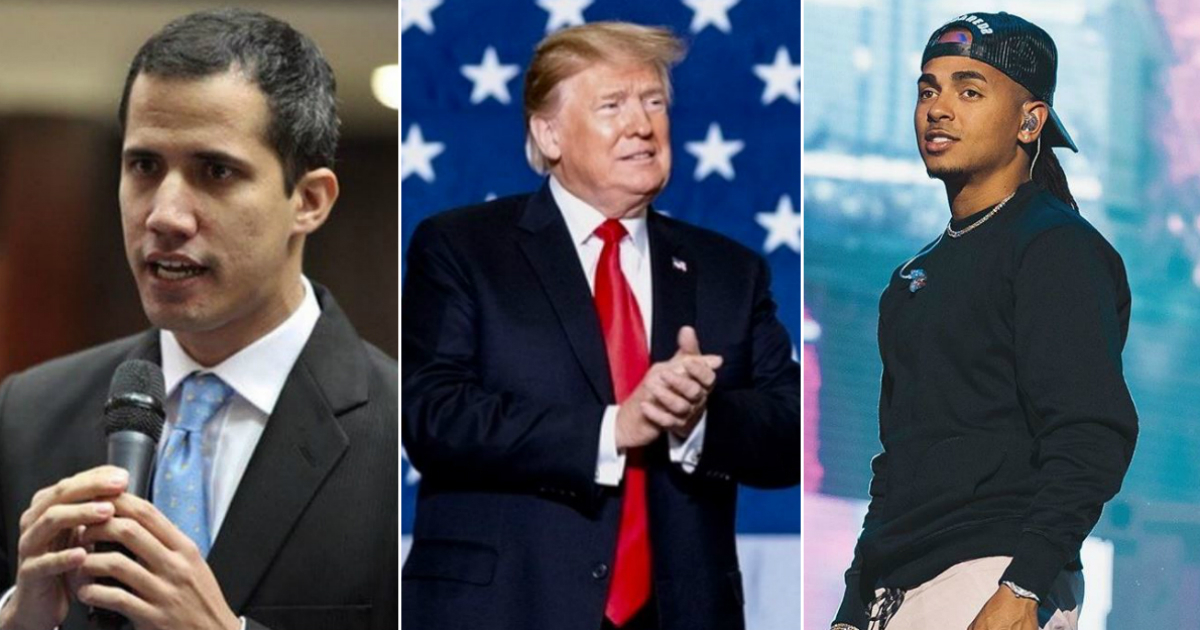 Juan Guaidó, Donald Trump y Ozuna, entre las personalidades más influyentes de 2019 © Instagram / Juan Guaidó / Donald Trump / Ozuna