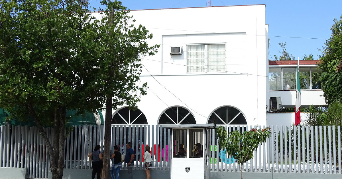 Embajada de México en La Habana © CiberCuba
