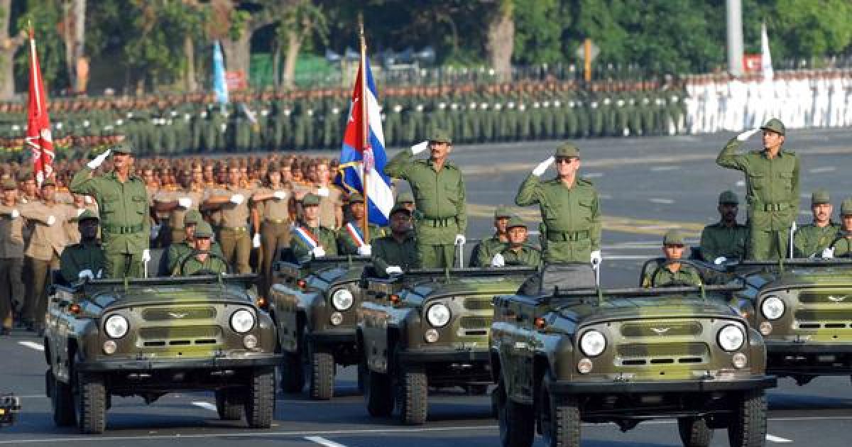 Desfile militar en Cuba en una imagen de archivo © Radio Rebelde