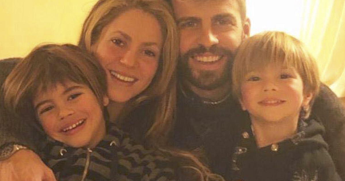 Shakira y familia © Instagram / Shakira