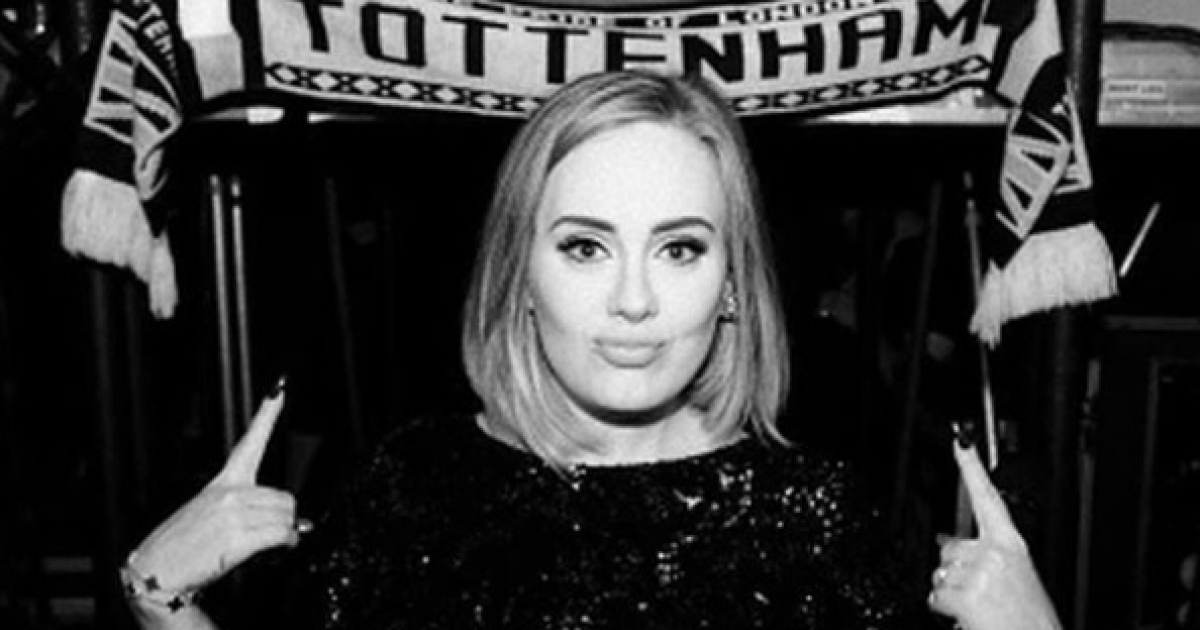 Adele © Instagram de la artista
