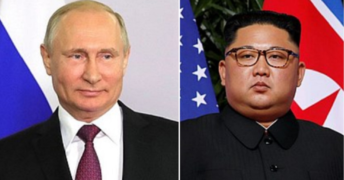 Vladimir Putin y Kim Jong-un © Wikipedia
