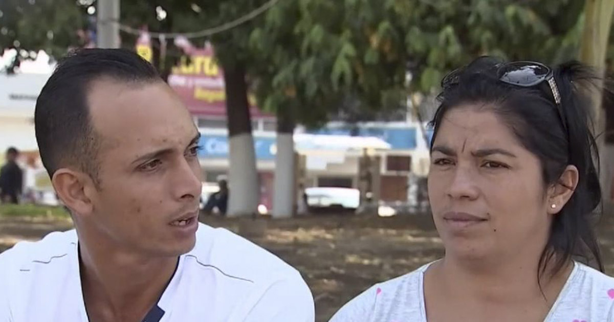 Migrantes cubanos en Tapachula © Captura de video de Telemundo 51