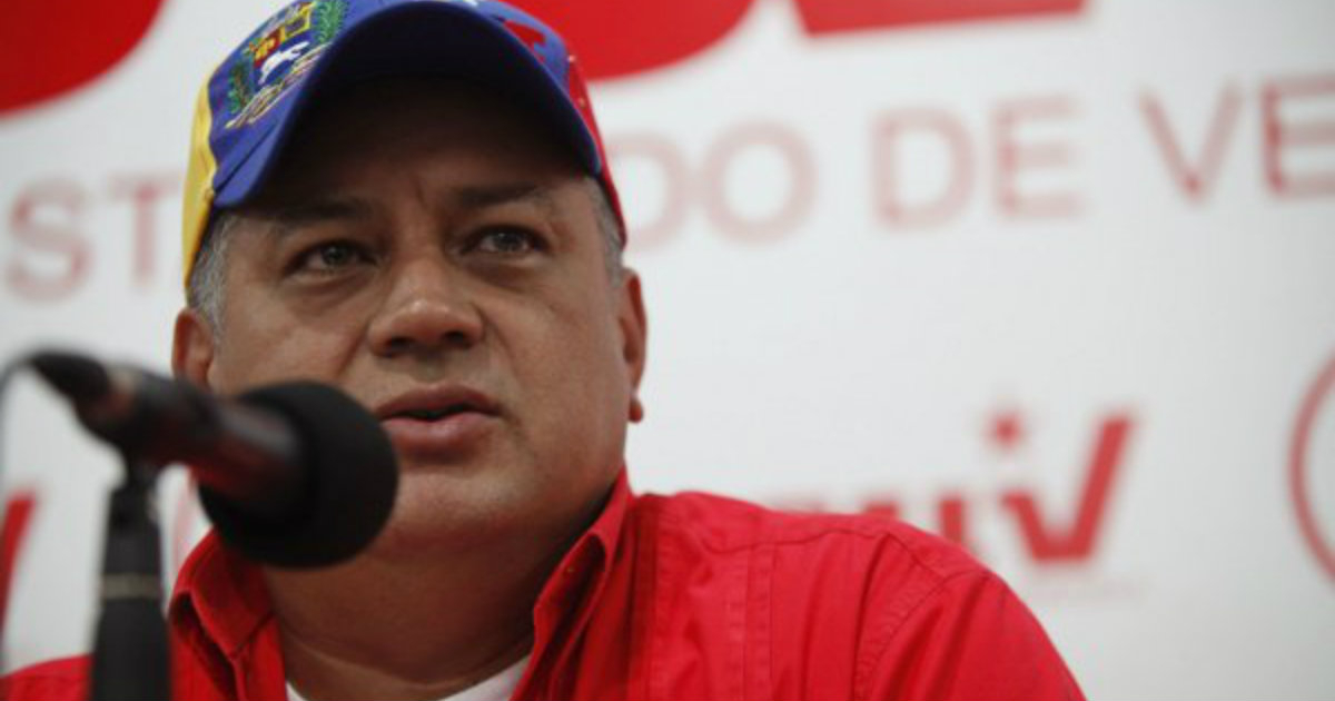 Diosdado Cabello, en una conferencia. © Wikimedia Commons