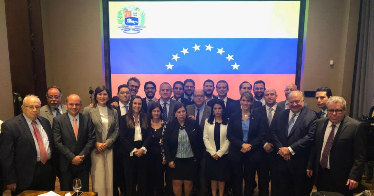 Representantes de Guaidó en América Latina reunidos en Bogotá, Colombia © Twitter / Juan Guaidó