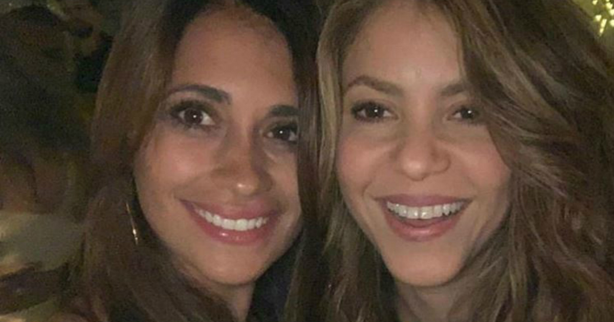 Shakira y Antonella Roccuzzo juntas. © Instagram / Antonella Roccuzzo