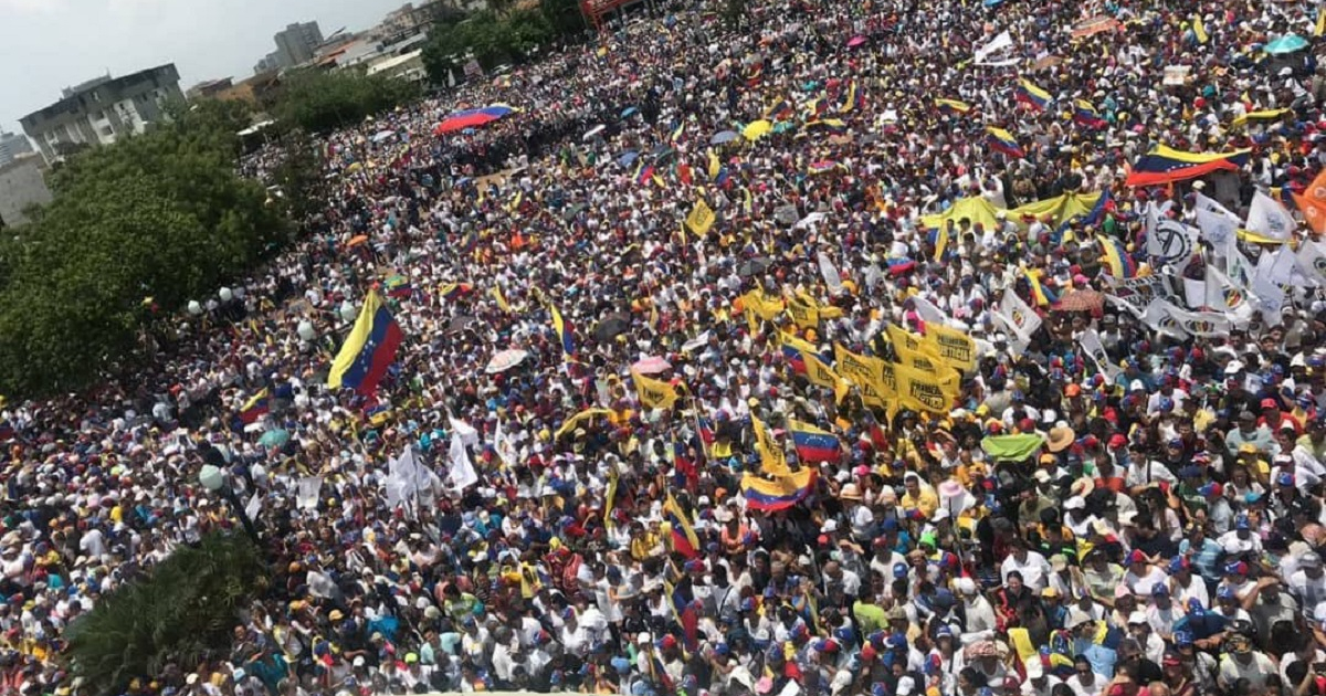 Pueblo venezolano © Juan Guaidó/Twitter