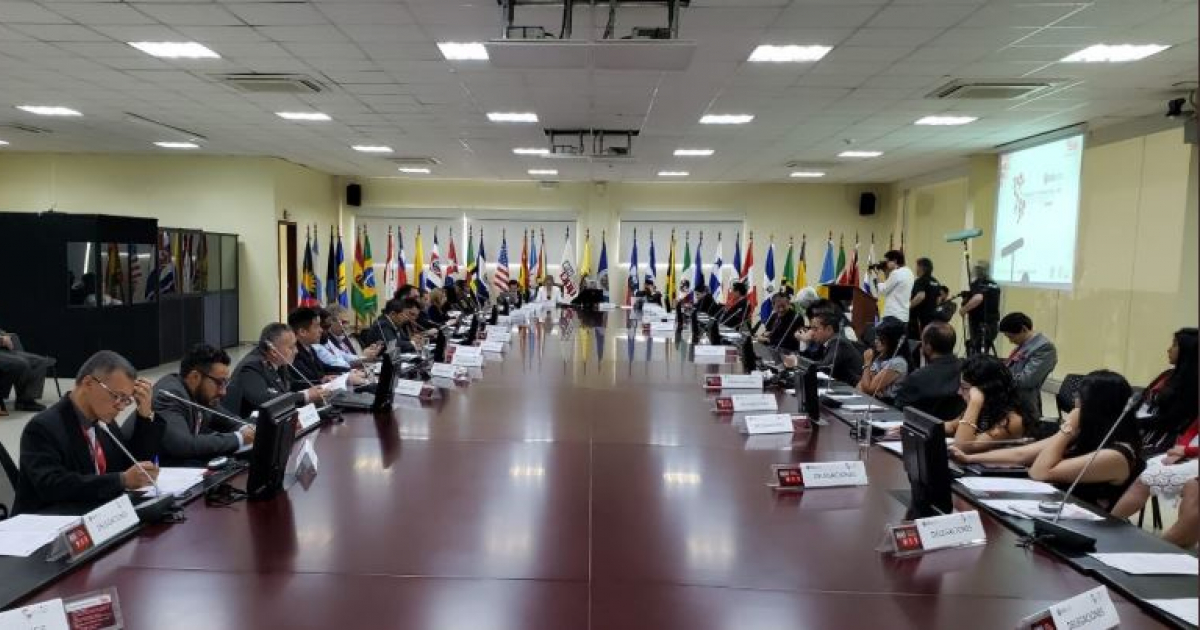 Reunión de miembros de la OEA (Archivo) © Twitter/OEA