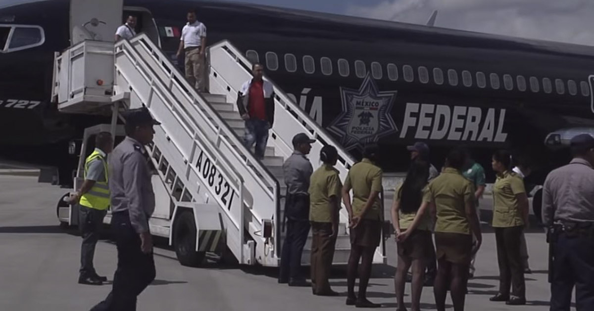Migrantes cubanos llegan a La Habana deportados por México © Prensa Latina