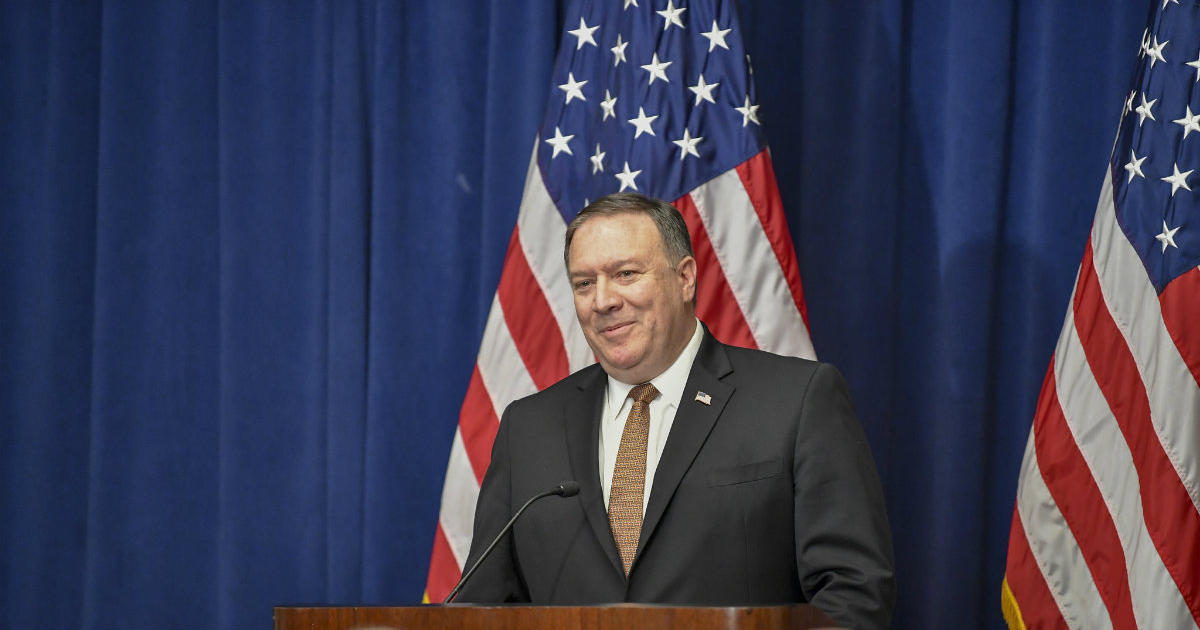 El secretario de Estado de Estados Unidos, Mike Pompeo, © Flickr / IIP Photo Archive