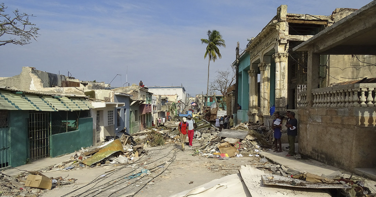 Barrio de Luyanó, La Habana, tras el paso del tornado en enero © CiberCuba