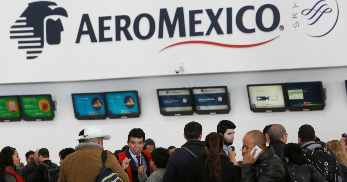 Imagen de archivo de AeroMexico © Reuters / Ginnette Riquelme