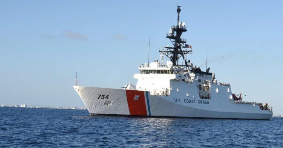 Buque de la Guardia Costera norteamericana © atlanticarea.uscg.mil