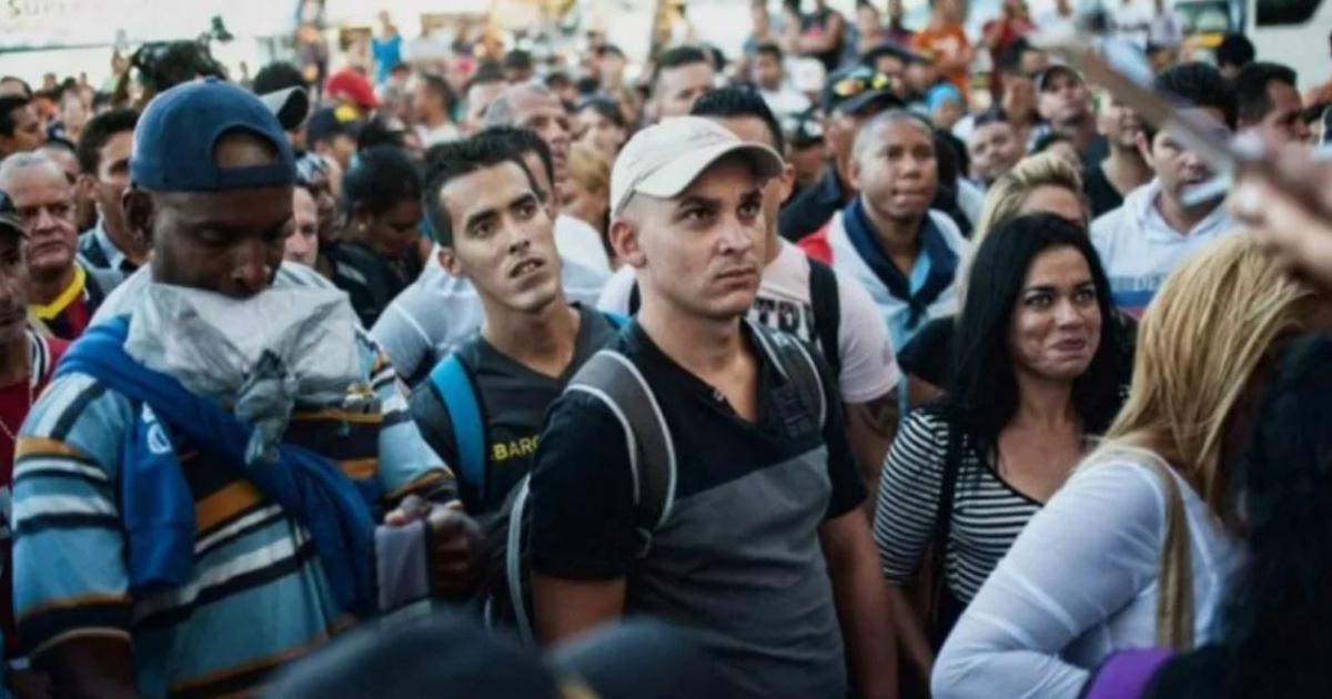 Migrantes cubanos (imagen de referencia) © Twitter / Metro Libre