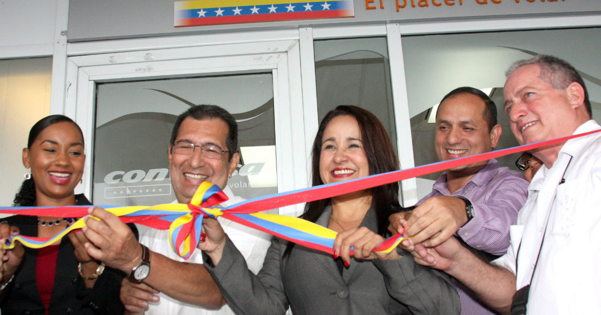 Inauguración de la oficina en La Habana. © Twitter / Cancillería Venezuela