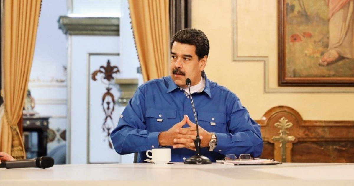 Nicolás Maduro, en una comparecencia. © Twitter / Nicolás Maduro