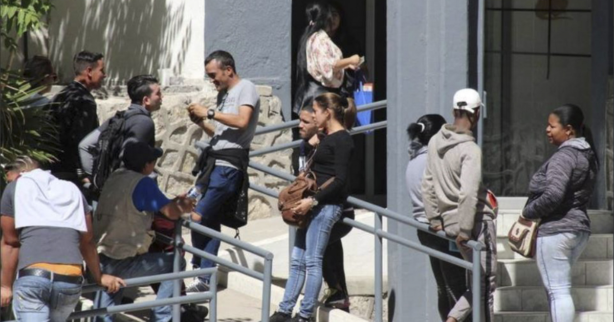 Migrantes en Ciudad Juárez © Twitter / Miled Chihuahua