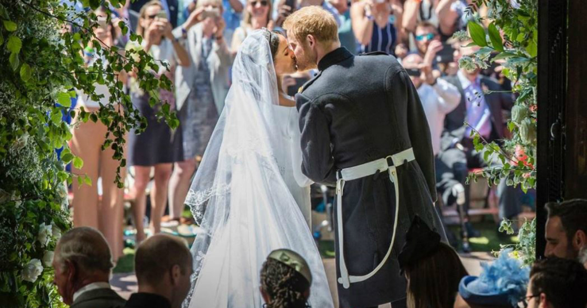 Meghan Markle y el príncipe Harry comparten imágenes inéditas de su boda © Instagram / Theroyalfamily