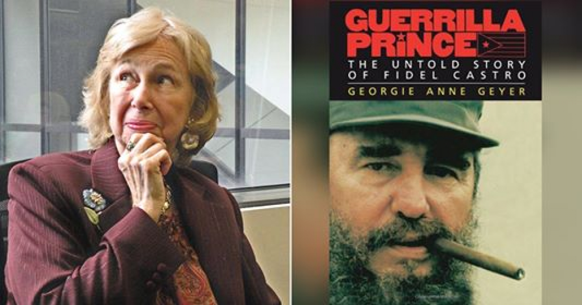Georgie Anne Geyer publicó la biografía de Castro en 1991. © 