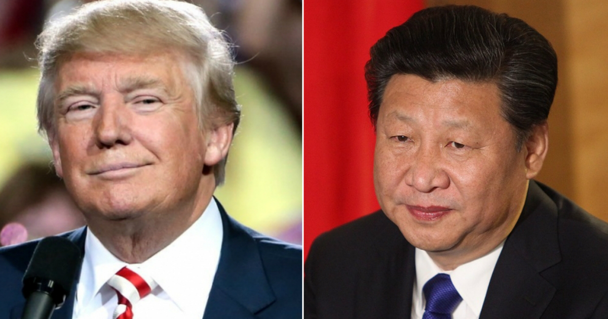 Donald Trump (izquierda) y Xi Jinping (derecha) © Flickr Gage Skidmore / Foreign and Commonwealth Office 