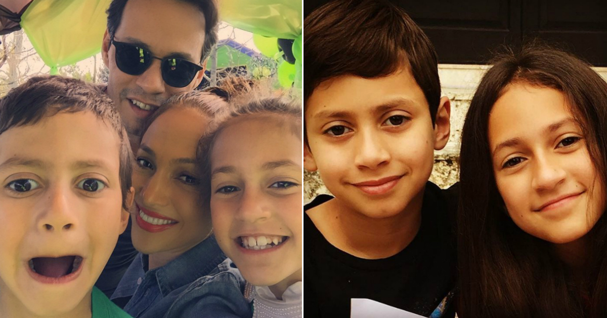 Marc Anthony presume del talento musical de sus hijos Max y Emme © Instagram / Jennifer Lopez