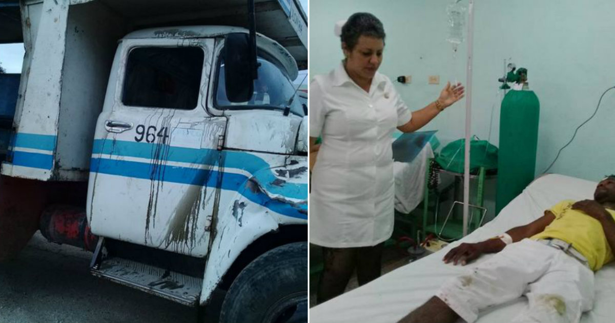 Imágenes del accidente ocurrido el martes en la provincia de Las Tunas © Radio Maboas