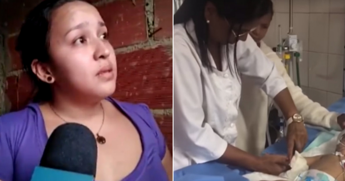 La mujer denunció las condiciones que tienen los hospitales venezonalos © Twitter TVVenezuela / YouTube Cadena Ser (Captura de video)