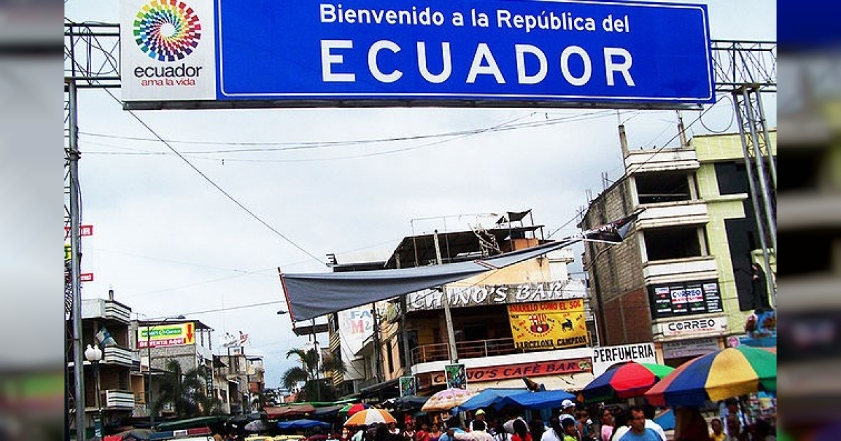 Frontera de Ecuador © Wikipedia 