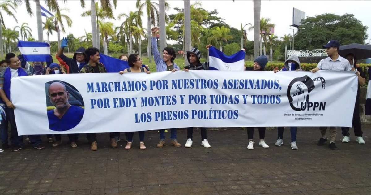 Opositores al régimen de Ortega se unieron en la Catedral de Managua © Unidad Nacional Azul Y Blanco