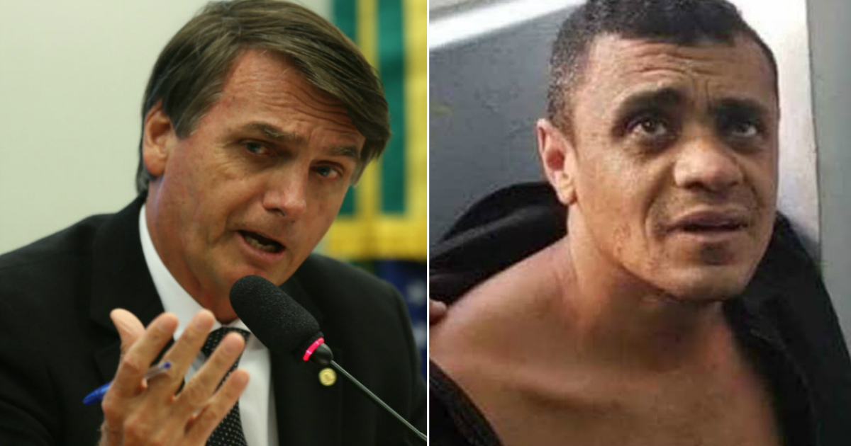 Jair Bolsonaro y Adélio Bispo © Wikimedia Commons / Twitter Nacho Lemus 