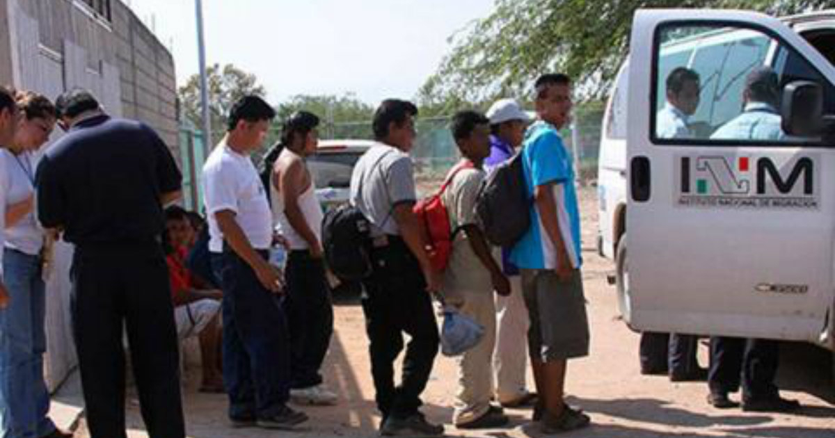 Migrantes (archivo) © Facebook/INM