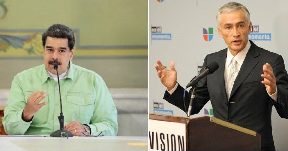 Nicolás Maduro y Jorge Ramos © Twitter y Wikipedia