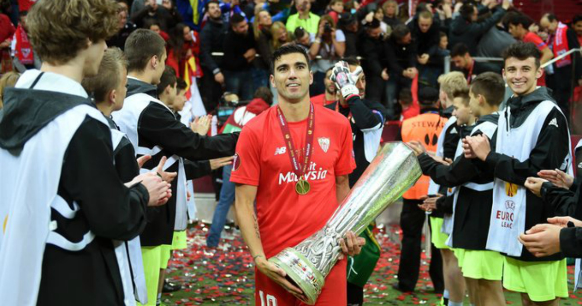José Antonio Reyes. © Twitter / Sevilla F.C.
