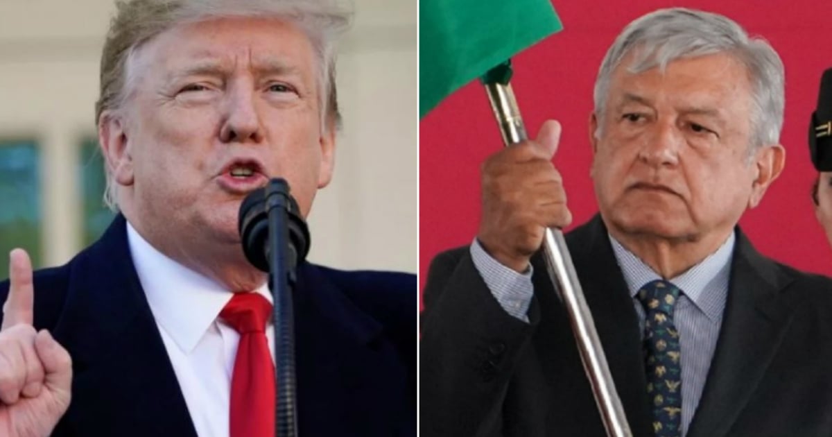 Donald Trump, presidente de EE.UU y Andrés Manuel López Obrador, presidente de México © Flickr Creative Commons / Twitter AMLO