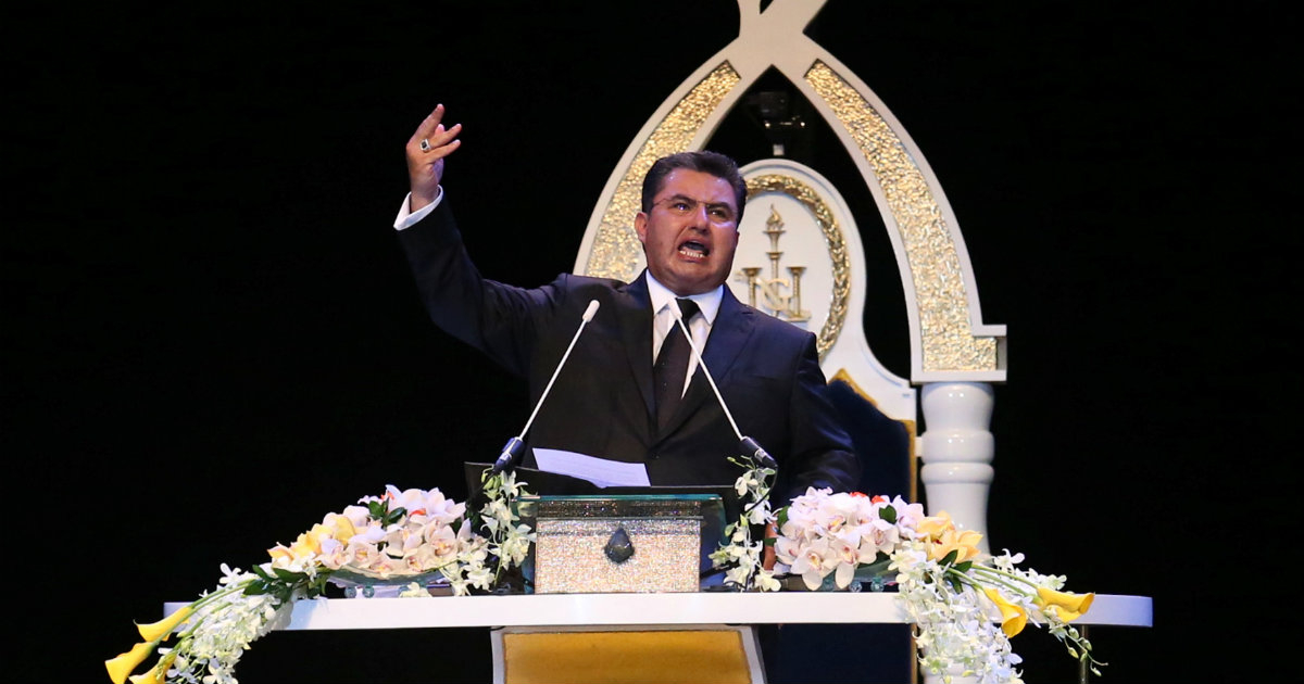 Naasón Joaquín García, líder de la iglesia mexicana La Luz del Mundo © Reuters / Edgard Garrido