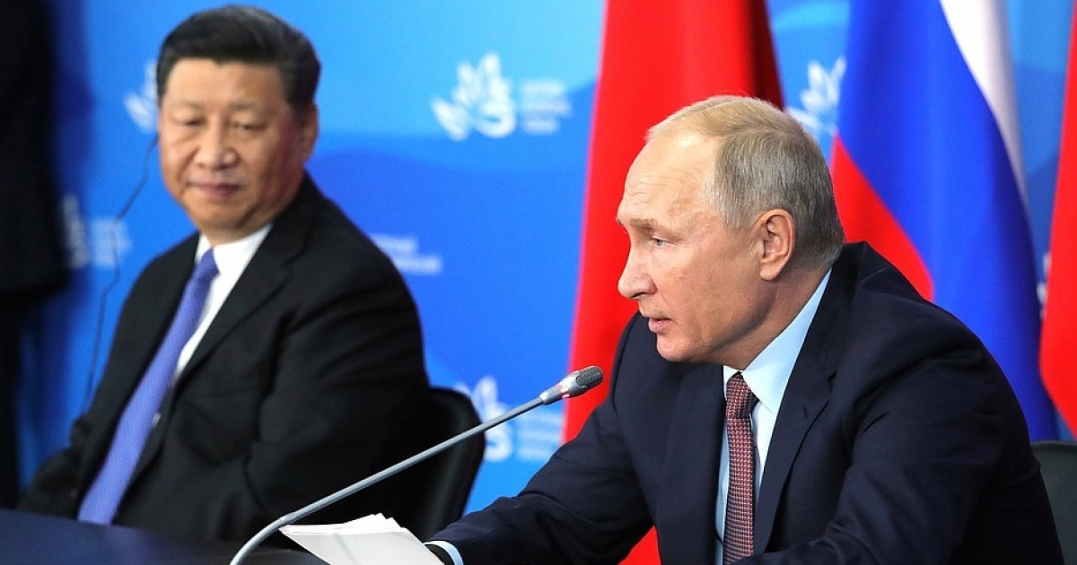Vladimir Putin y Xi Jinping © President of Russia