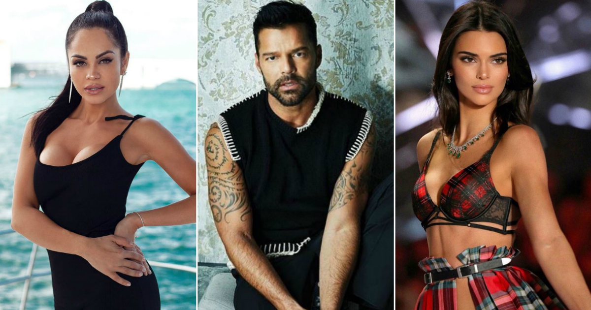 Natti Natasha, Ricky Martin, Kendall Jenner son algunos de los famosos que se han desnudado en Instagram © Instagram / Natti Natasha / Ricky Martin / Kendall Jenner