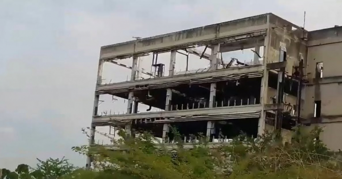 Antigua fábrica en Venezuela © Captura de video en Youtube