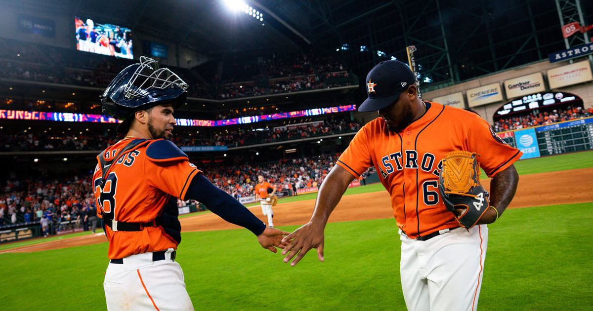 Armenteros debutó de maravillas © Twitter / Houston Astros