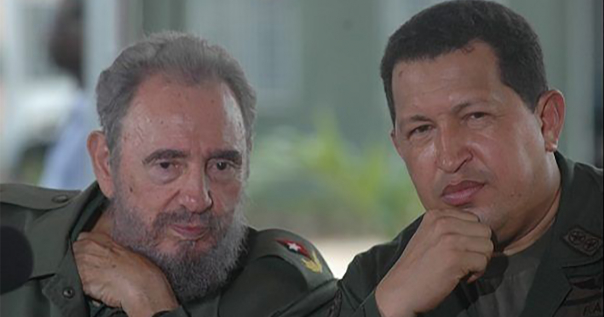 Fidel Castro y Hugo Chávez © Cubadebate