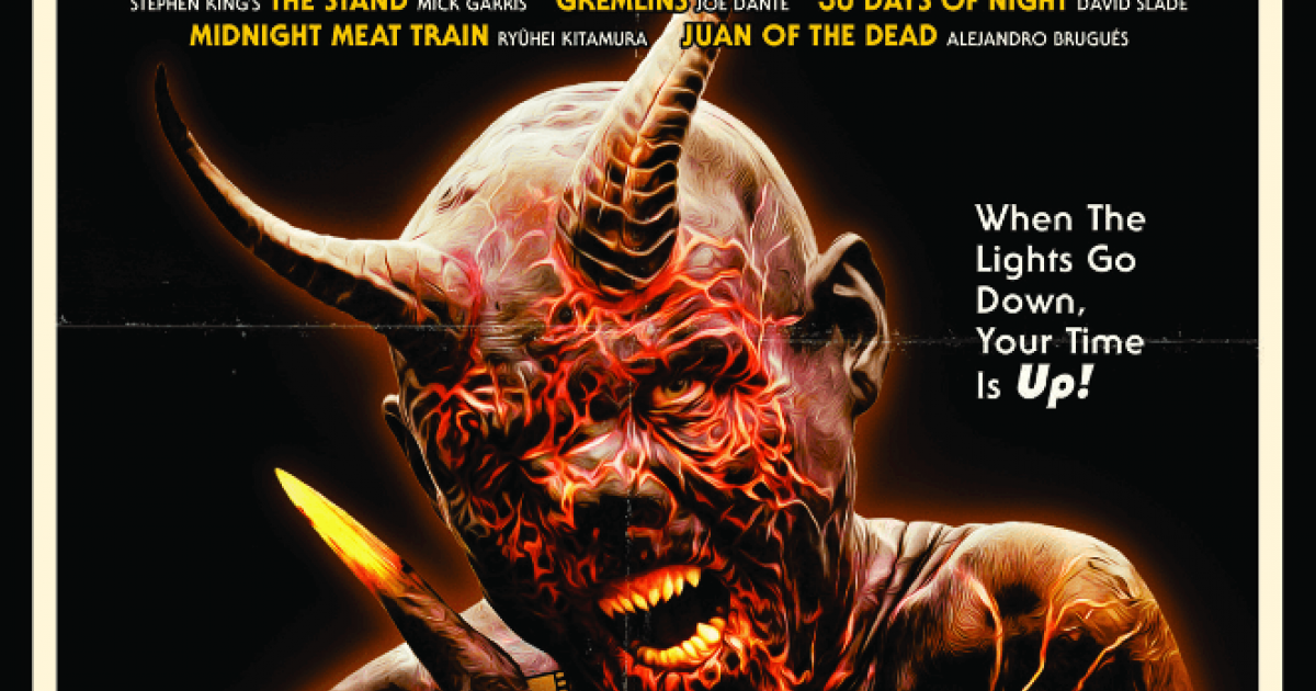 Detalle del cartel del filme "Nightmare Cinema" © deadentertainment.com