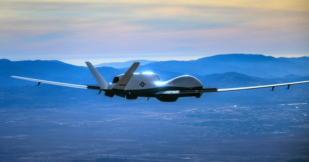 Dron MQ-4 Triton en una imagen de archivo © Web Northrop Grumman