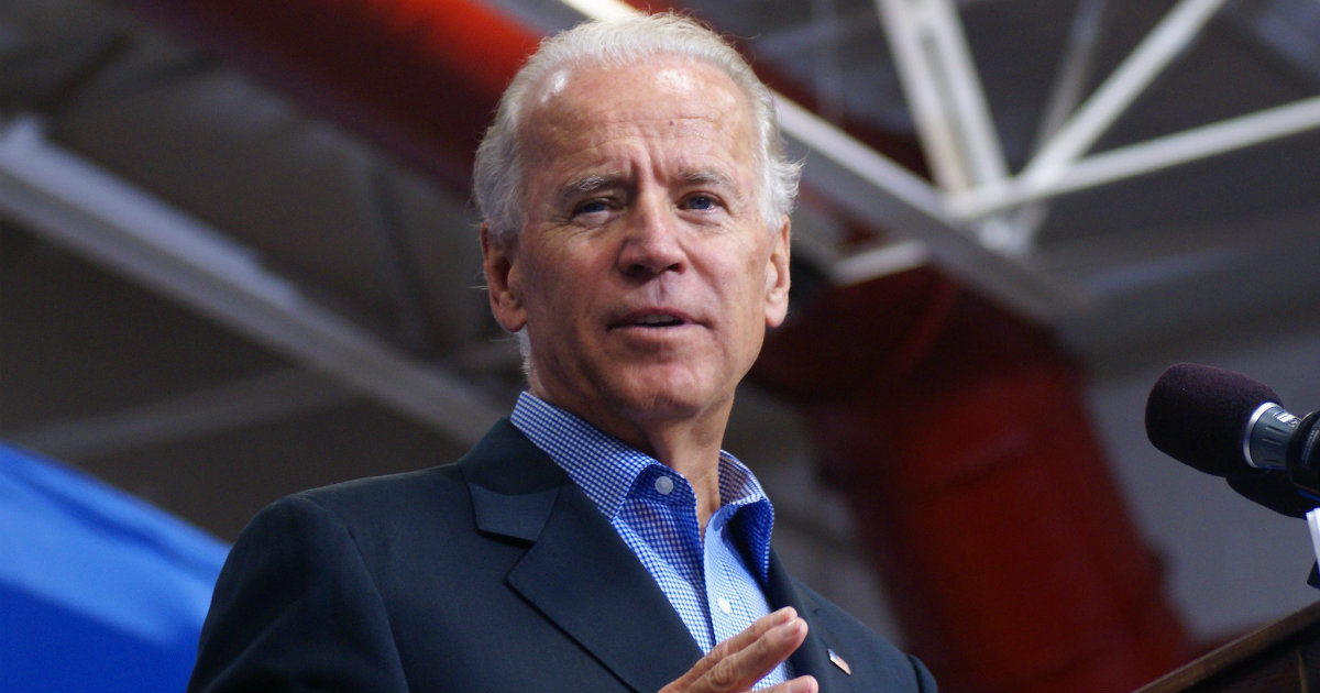 Joe Biden, aspirante a la candidatura demócrata © Flickr / Marc Nozell