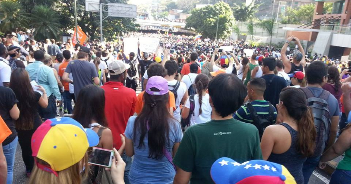 Protestas en Venezuela © Wikimedia Commons