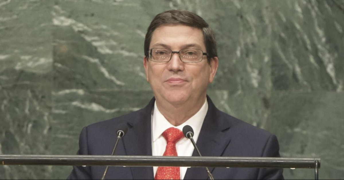 Bruno Rodríguez Parrilla, ministro de Relaciones Exteriores de Cuba © Minrex